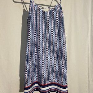 Skies Are Blue Spaghetti Strap Summer Dress